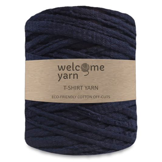 T-shirt Yarn Dark Blue