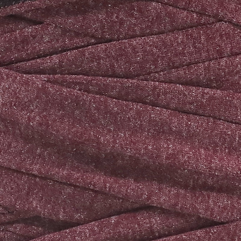 T-shirt Yarn Dark Red and Black