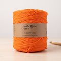 Trapilho Reciclado WelcomeYarn 120m – Laranja Neon Vibrante | Fio de Malha Made in Portugal