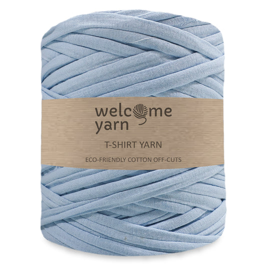 T-shirt Yarn Pastel Blue - 2nd Quality