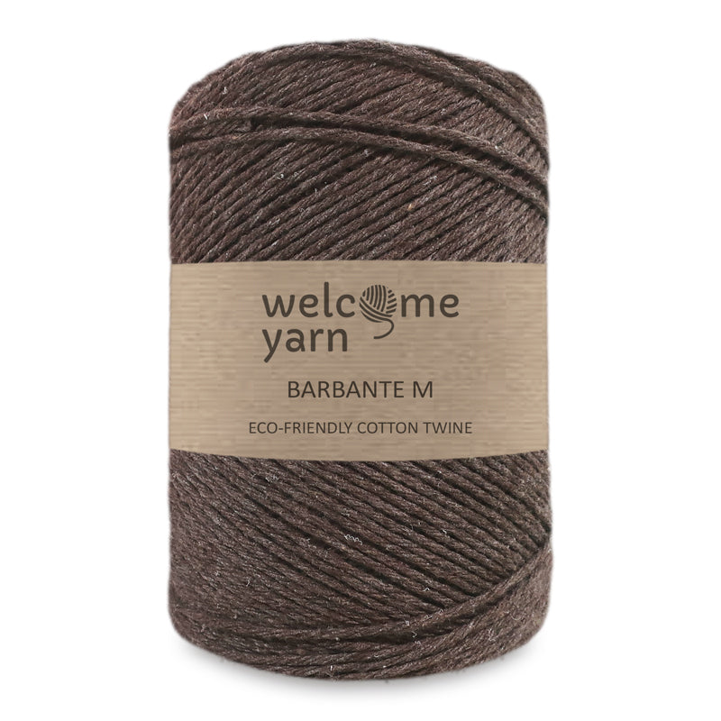 Fio Barbante M Castanho Chocolate 300g – WelcomeYarn | Algodão Reciclado