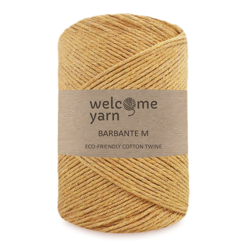 Barbante M Jaune Pastel