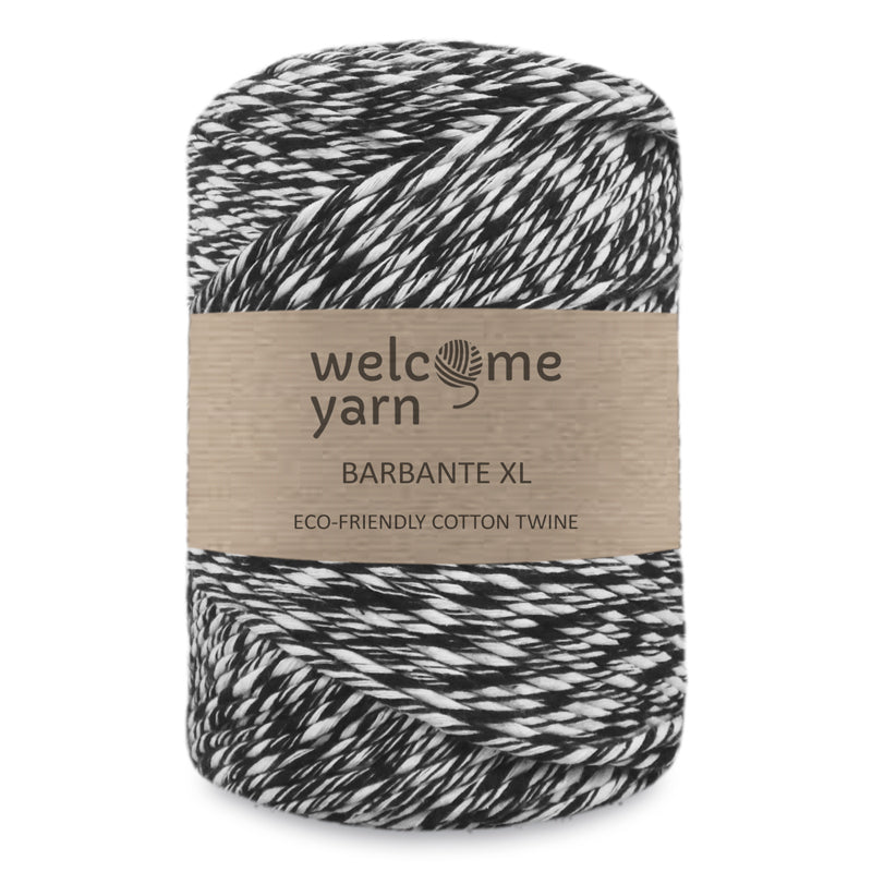 Barbante XL Black and White