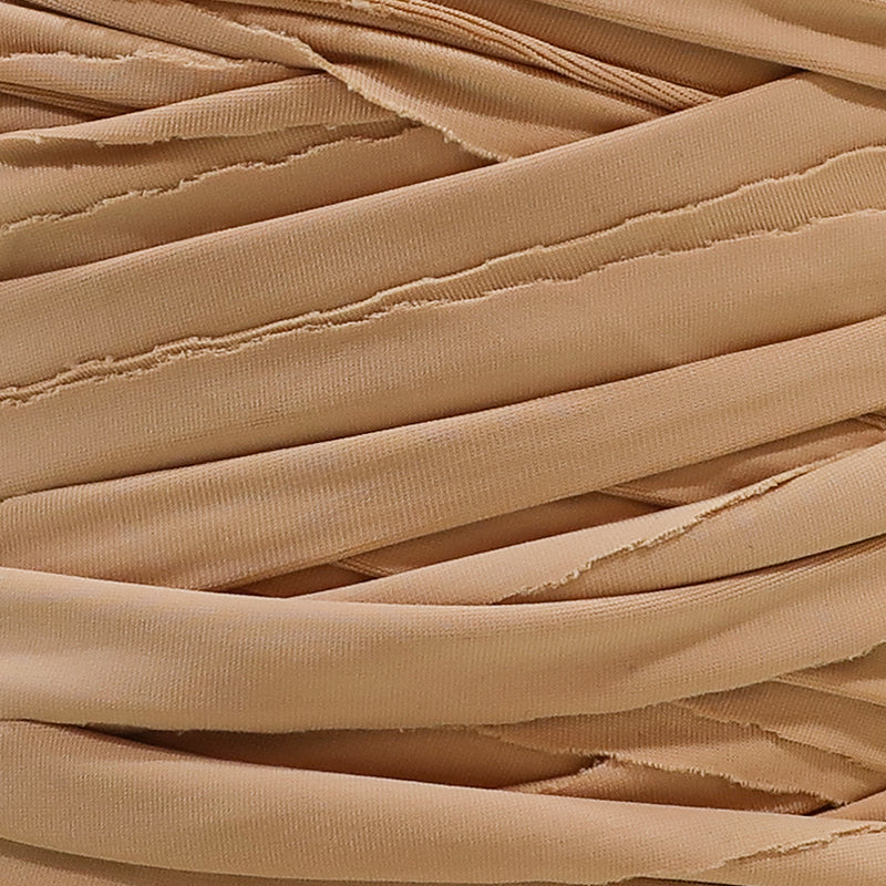 Camiseta Fio Elástico Bege