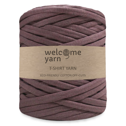 T-shirt Yarn Dark Mauve - 2nd Quality