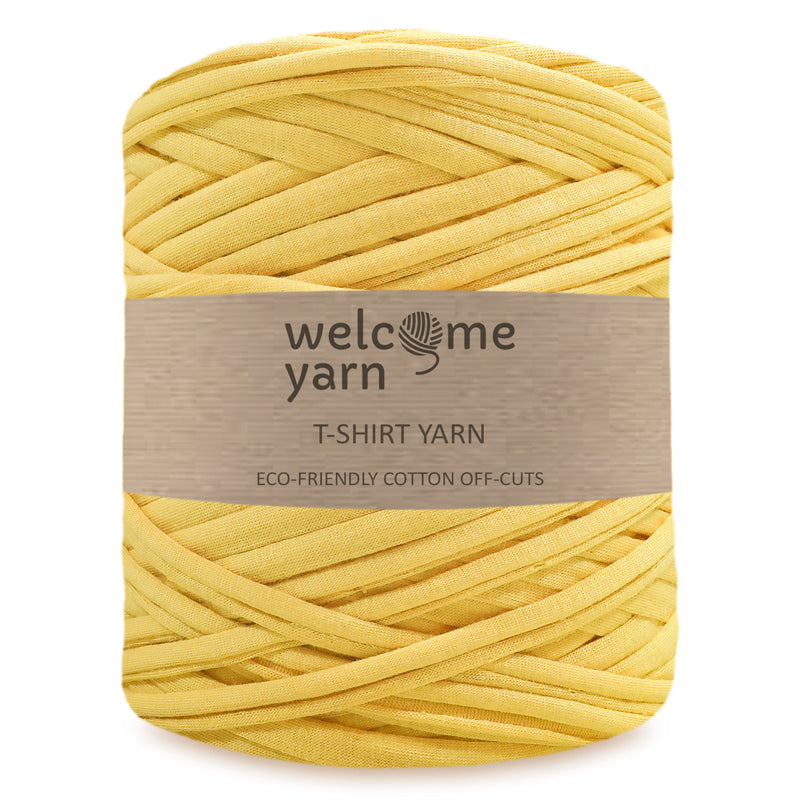 T-shirt Yarn Yellow - 2nd Quality