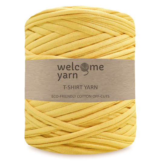 T-shirt Yarn Yellow - 2nd Quality