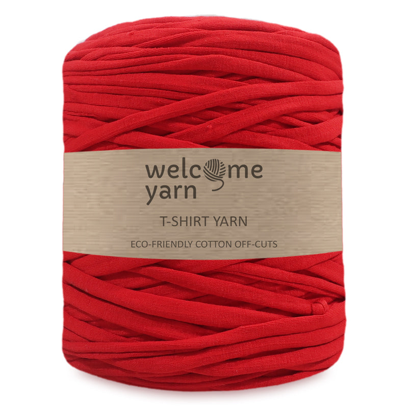 T-shirt Yarn Red - 2nd Quality