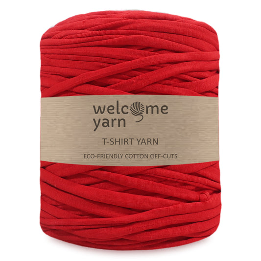 T-shirt Yarn Red - 2nd Quality