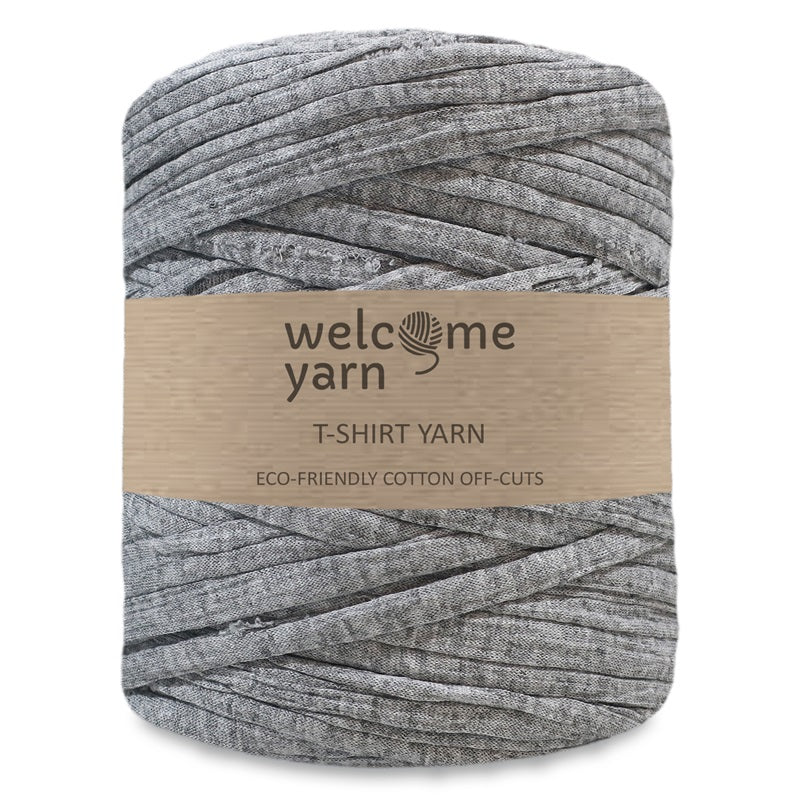 T-shirt Yarn Mottled Grey