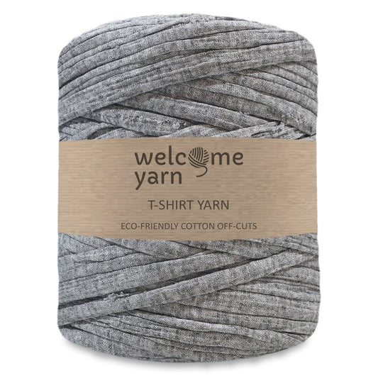 T-shirt Yarn Mottled Grey