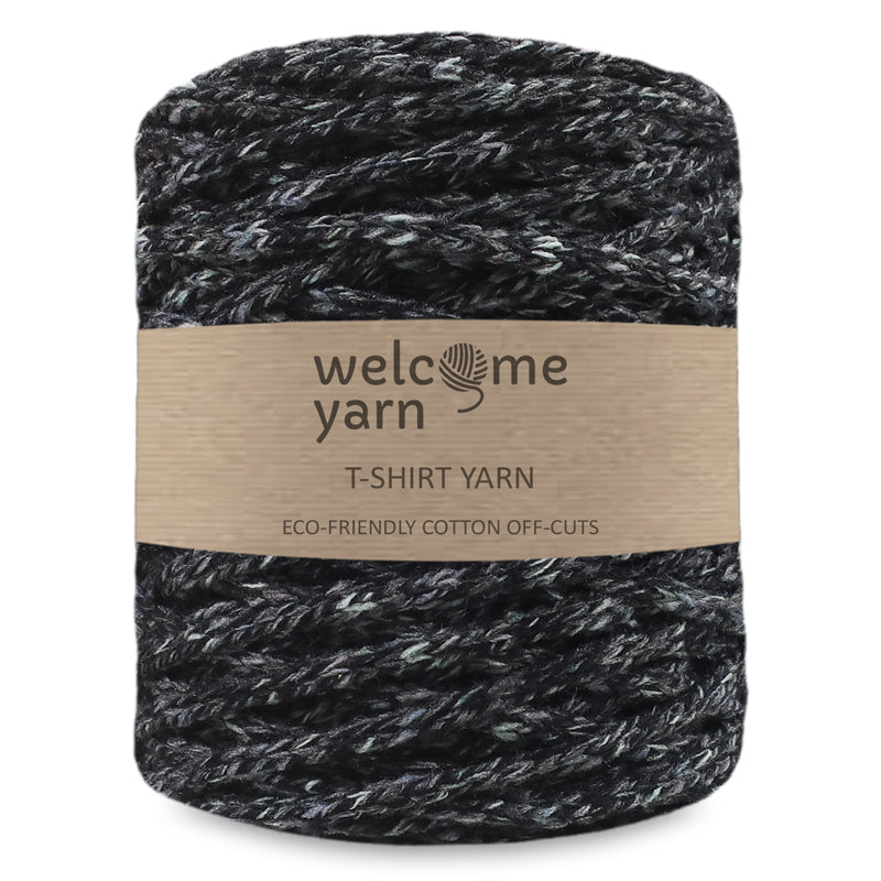 Mottled Grey Cotton Cord