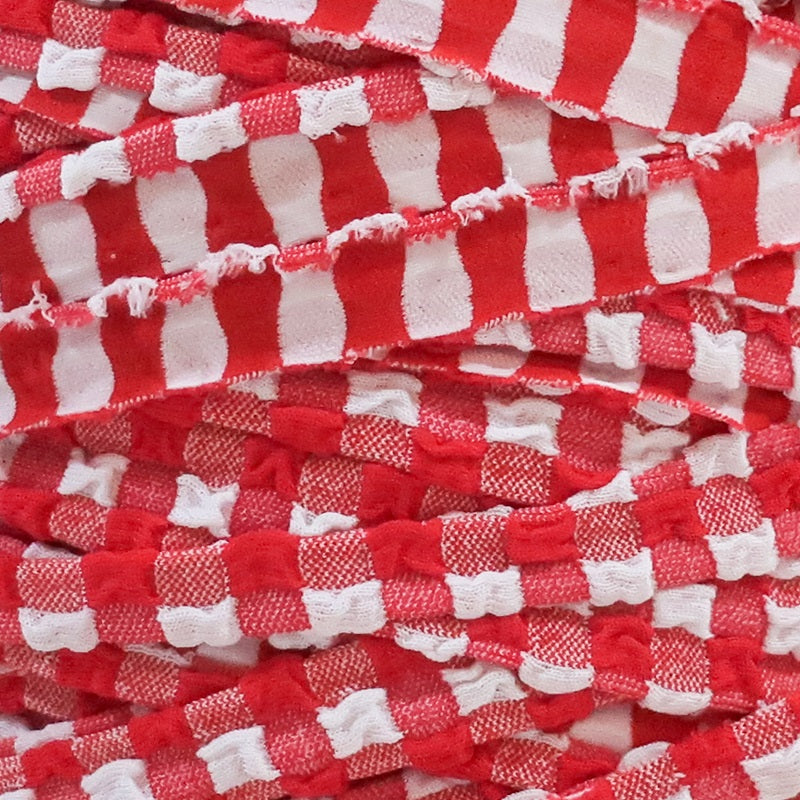 T-shirt Yarn Red and White