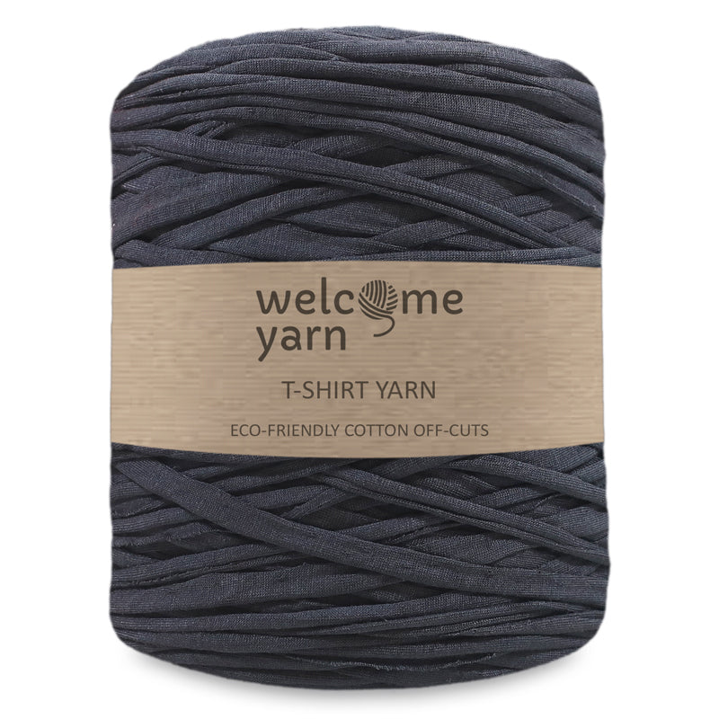 T-shirt Yarn Dark Grey - 2nd Quality