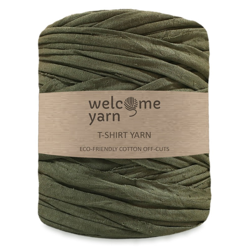 T-shirt Yarn Olive Green