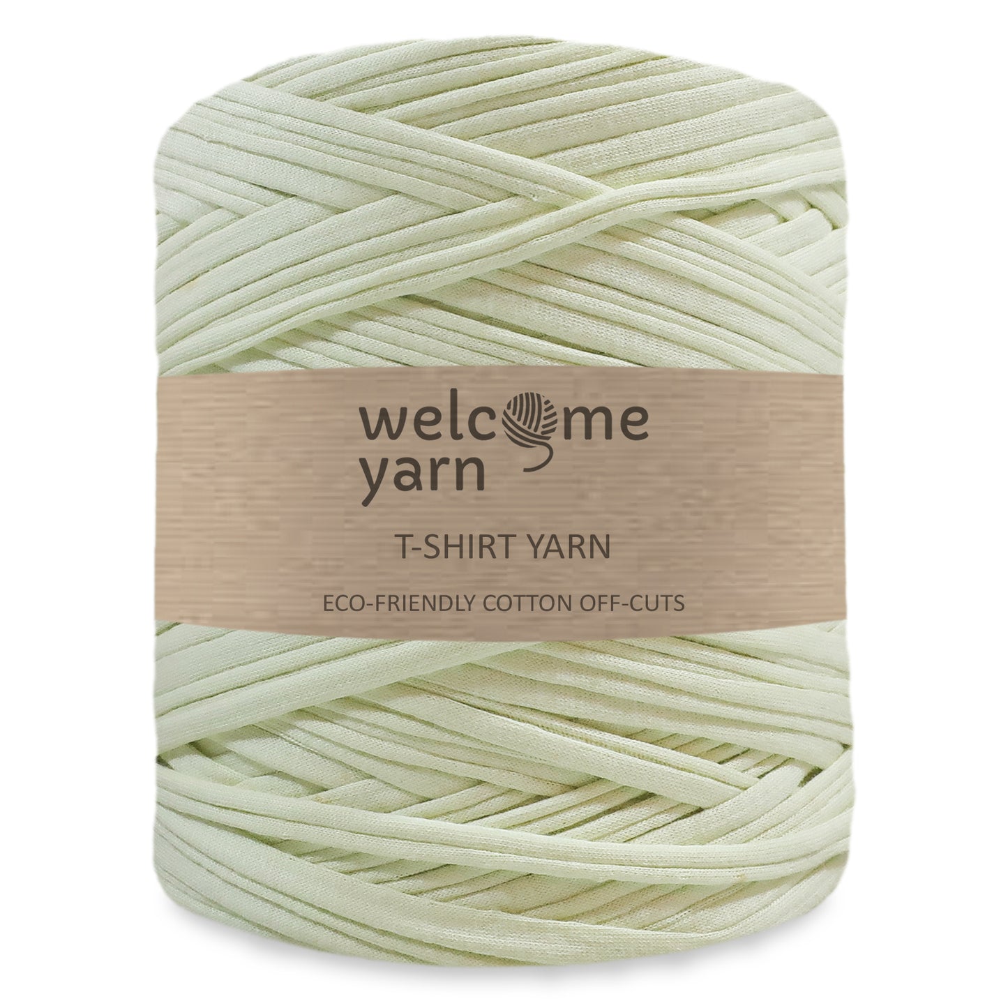 T-shirt Yarn Pastel Green - 2nd Quality