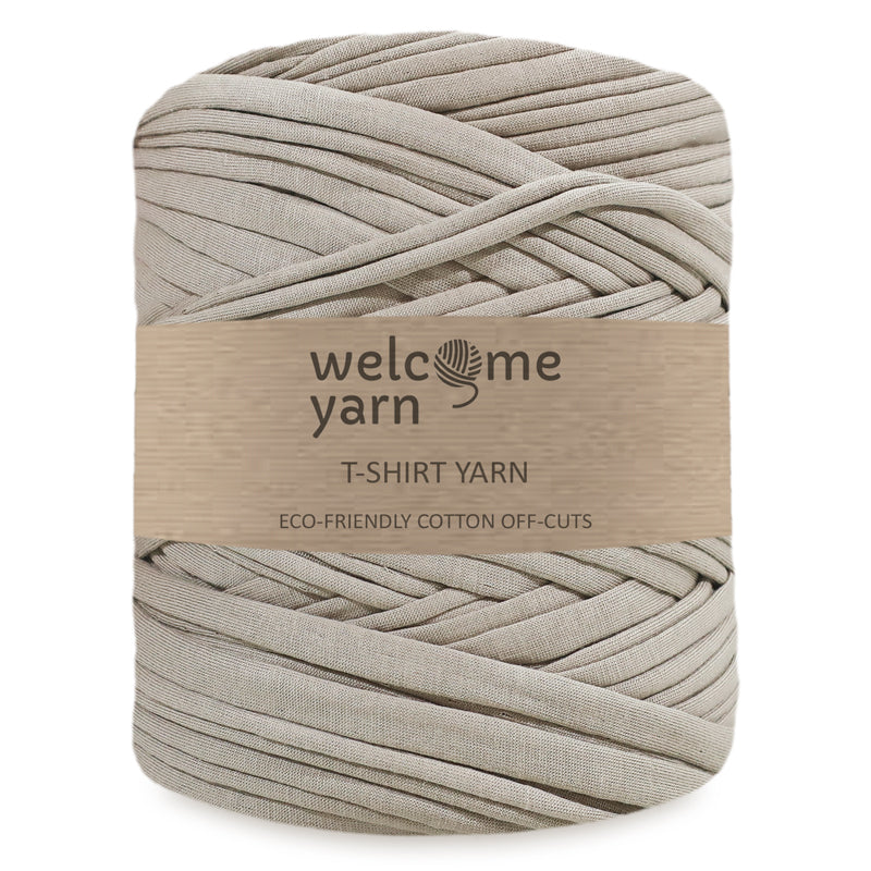 T-shirt Yarn Beige