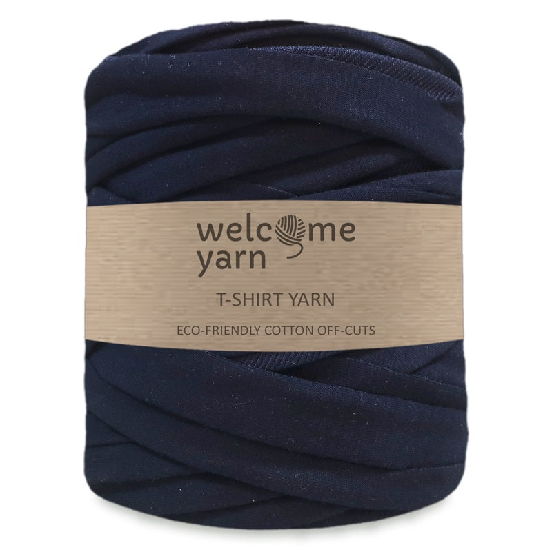 T-shirt Yarn Dark Blue - 2nd Quality