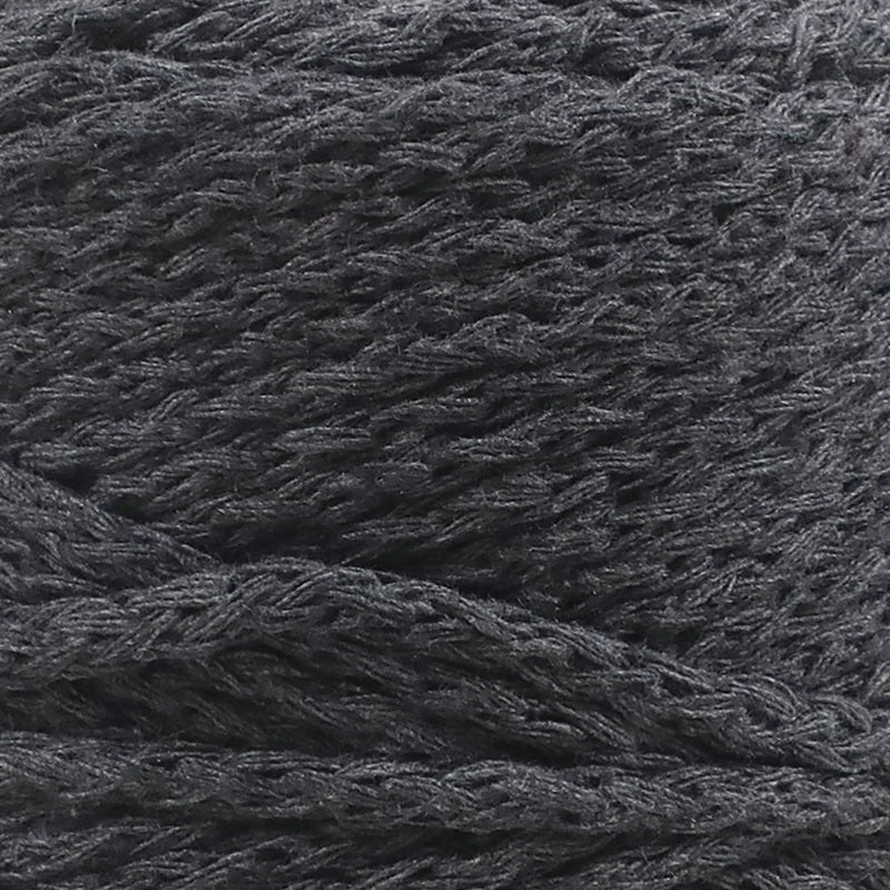 Cotton Cord 5mm Anthracite Grey