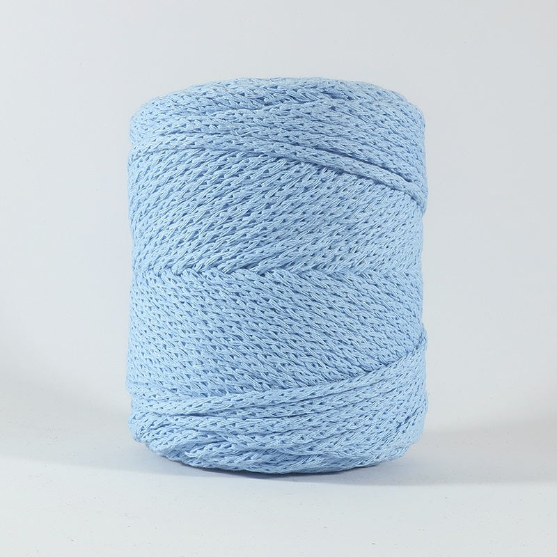 Cotton Cord 5mm Light Blue