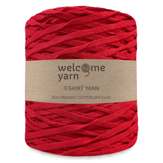 T-shirt Yarn Ribbon Red