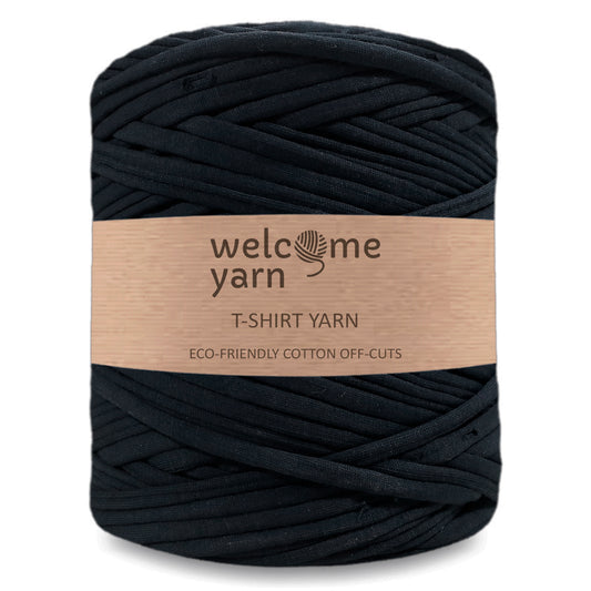 T-shirt Yarn Black