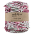 T-shirt Yarn Scruffy Pink Grey