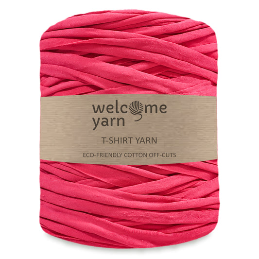 T-shirt Yarn Deep Rose