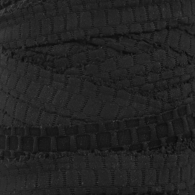 T-shirt Yarn Stretchy Black Stripes