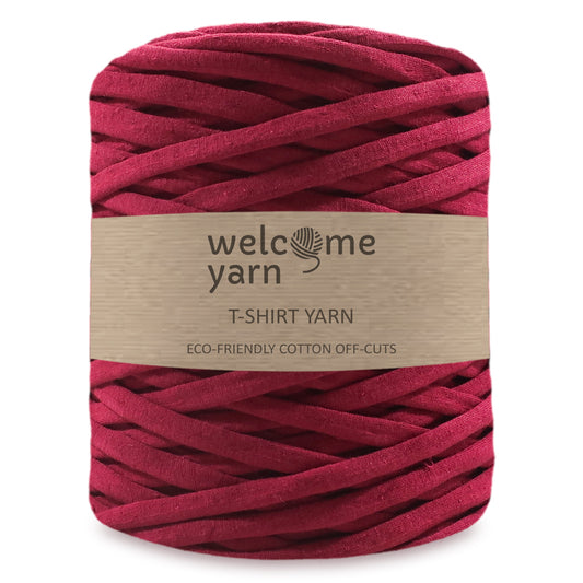 T-shirt Yarn Deep Bordeaux - 2nd Quality