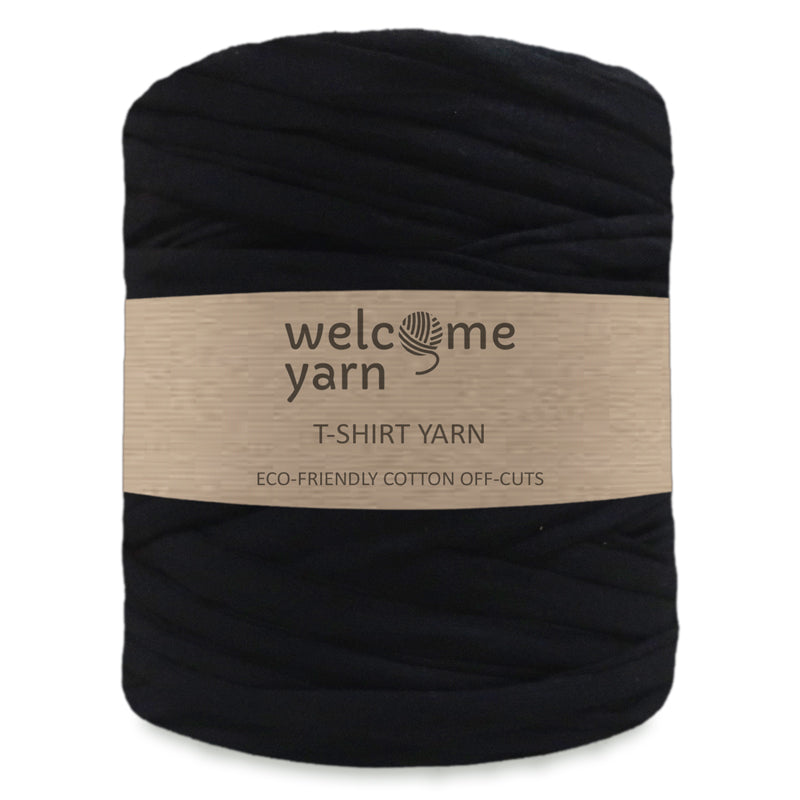 T-shirt Yarn Black