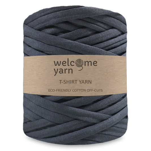 T-shirt Yarn Dark Grey - 2nd Quality