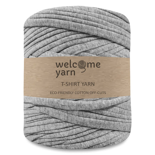 T-shirt Yarn Mottled Grey