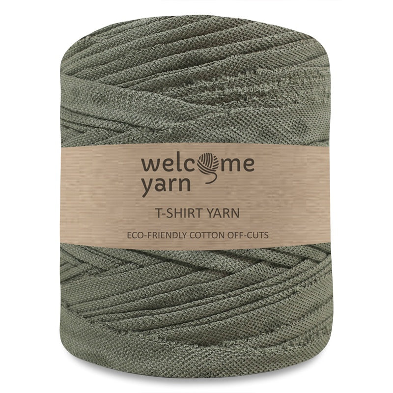 T-shirt Yarn Olive Green