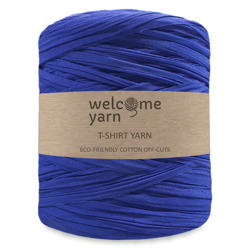 T-shirt Yarn Tulle Blue