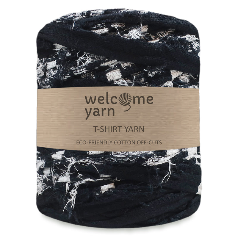 T-shirt Yarn Scruffy Stripes