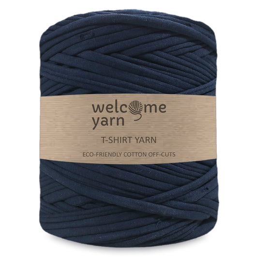 T-shirt Yarn Dark Blue - 2nd Quality