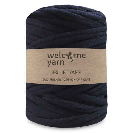 T-shirt Yarn Dark Blue - 2nd Quality