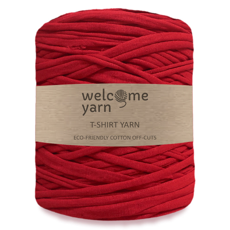 T-shirt Yarn Red - 2nd Quality