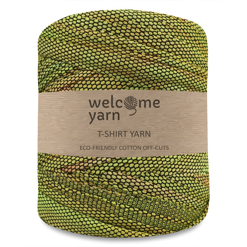 T-shirt Yarn Printed Green