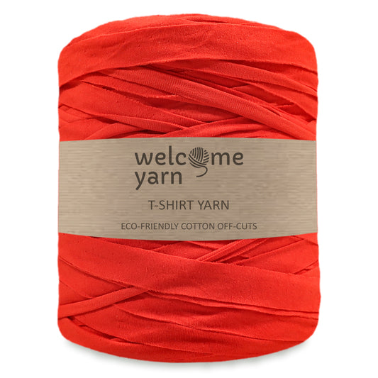 T-shirt Yarn Stretchy Orange