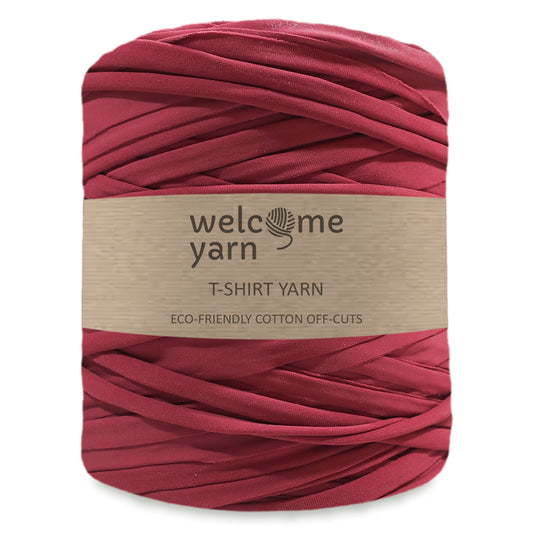 T-shirt Yarn Pastel Red