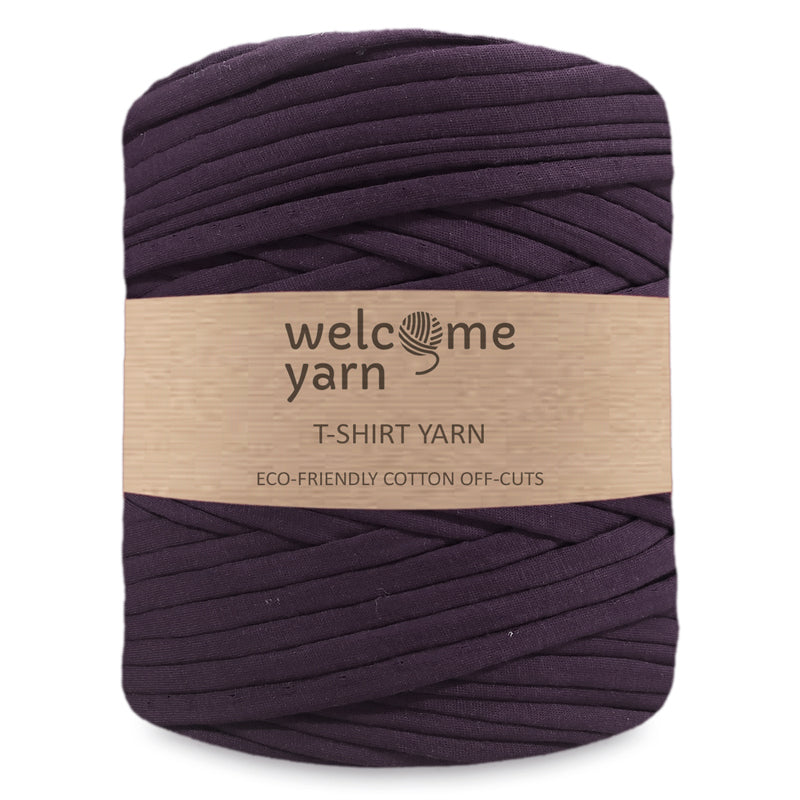T-shirt Yarn Dark Purple