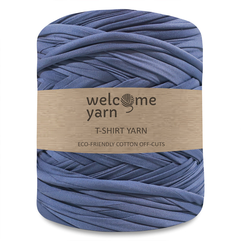 T-shirt Yarn Stretchy Blue