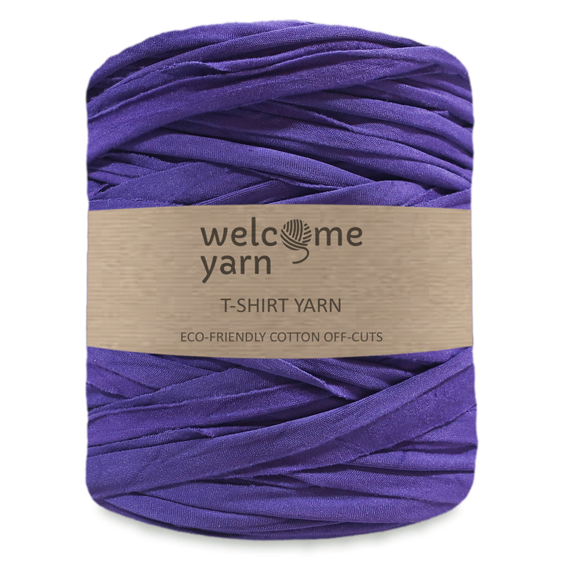 T-shirt Yarn Purple