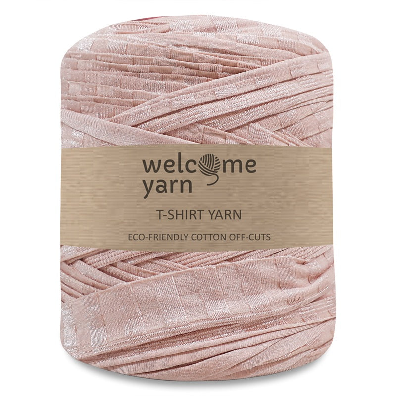 T-shirt Yarn Pink Stripes