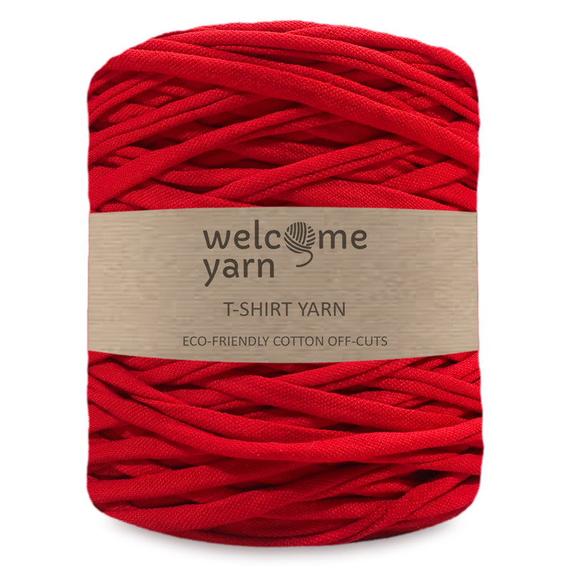 T-shirt Yarn Red - 2nd Quality