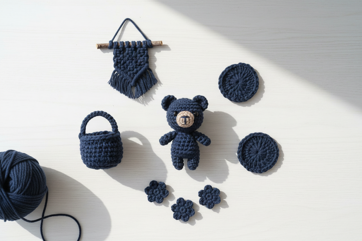 Barbante XL Bleu Foncé