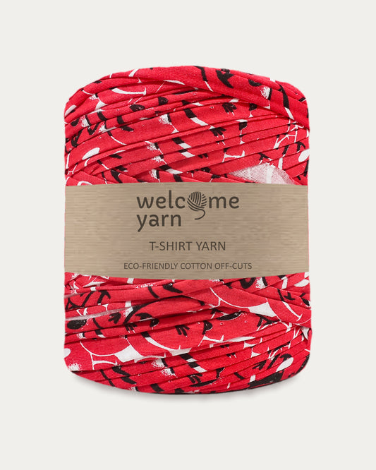 T-shirt Yarn Red Pattern