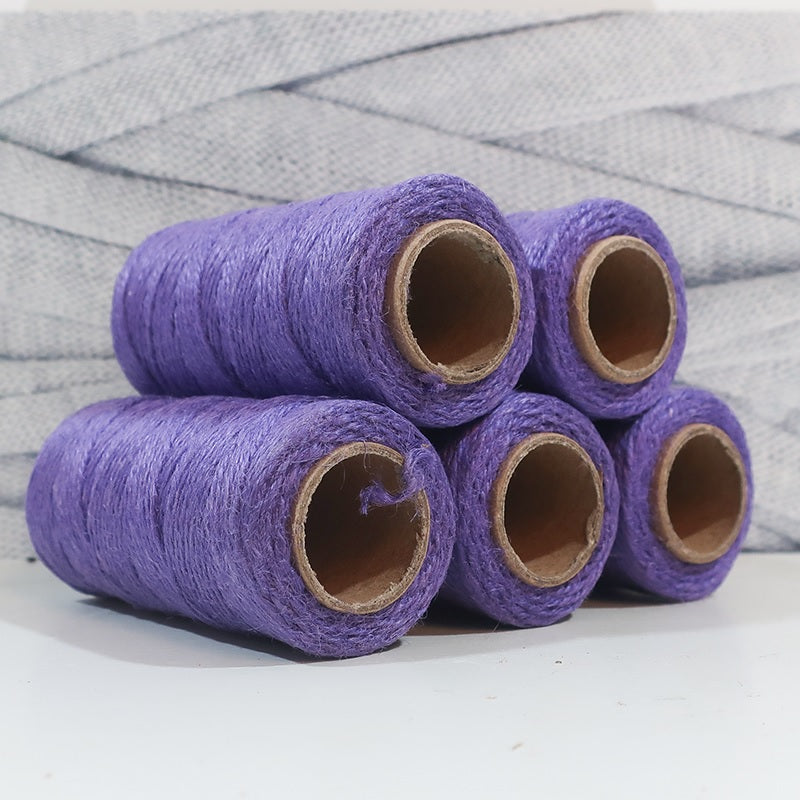 Linen Twine Purple